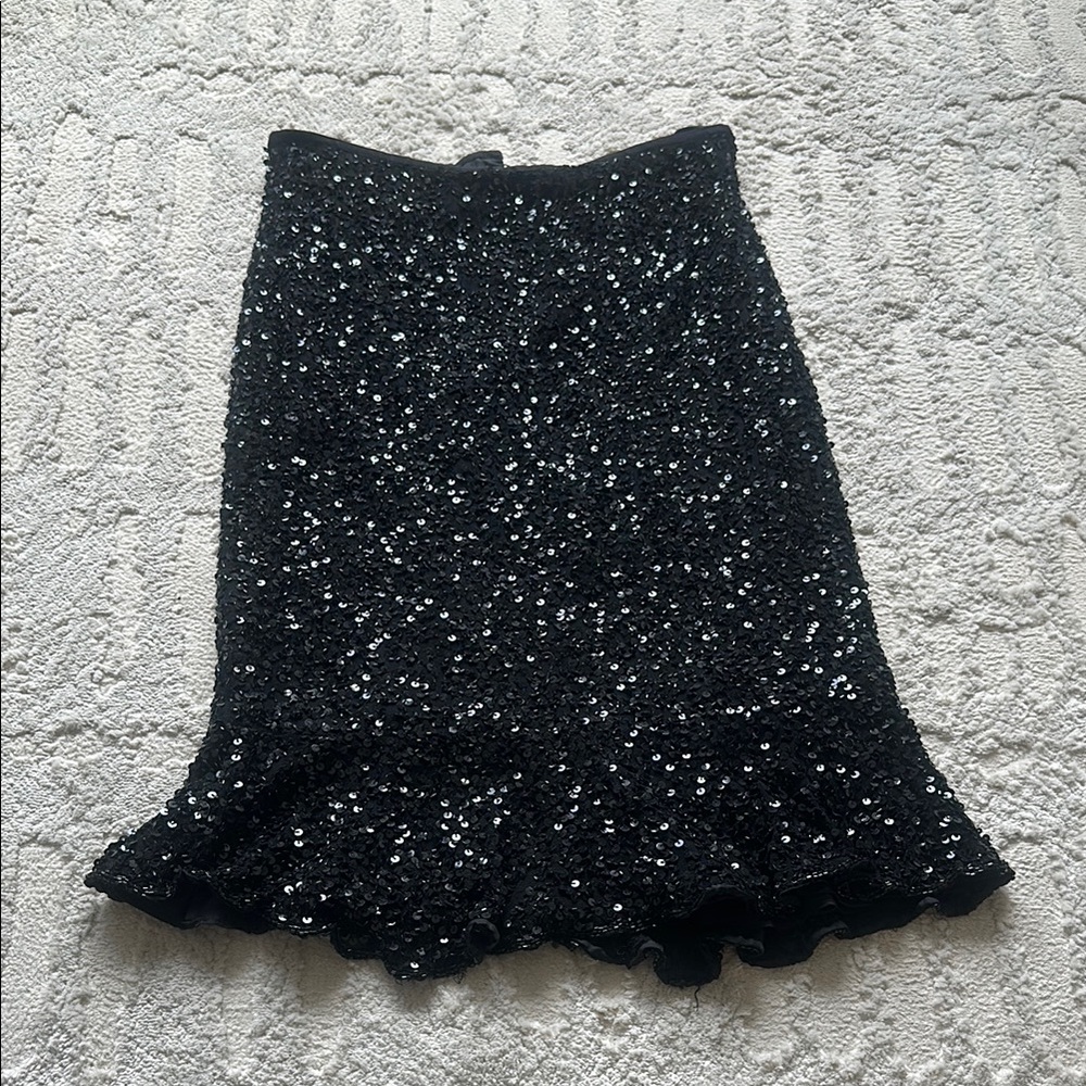 Adrianna Papell vintage sequins midi skirt size 8 (SM/MD)